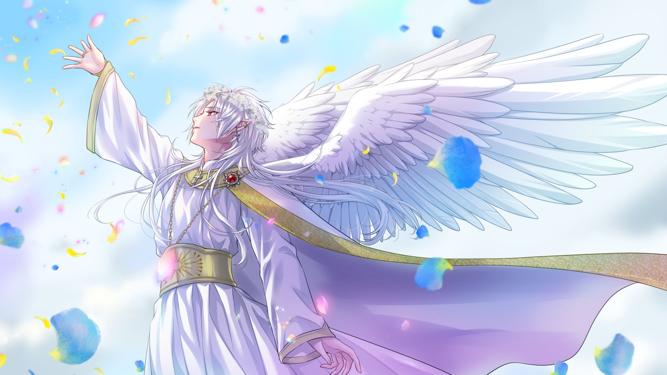 MV用ご依頼天使のイラスト-1