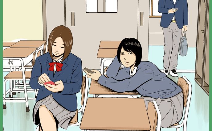女子中学生