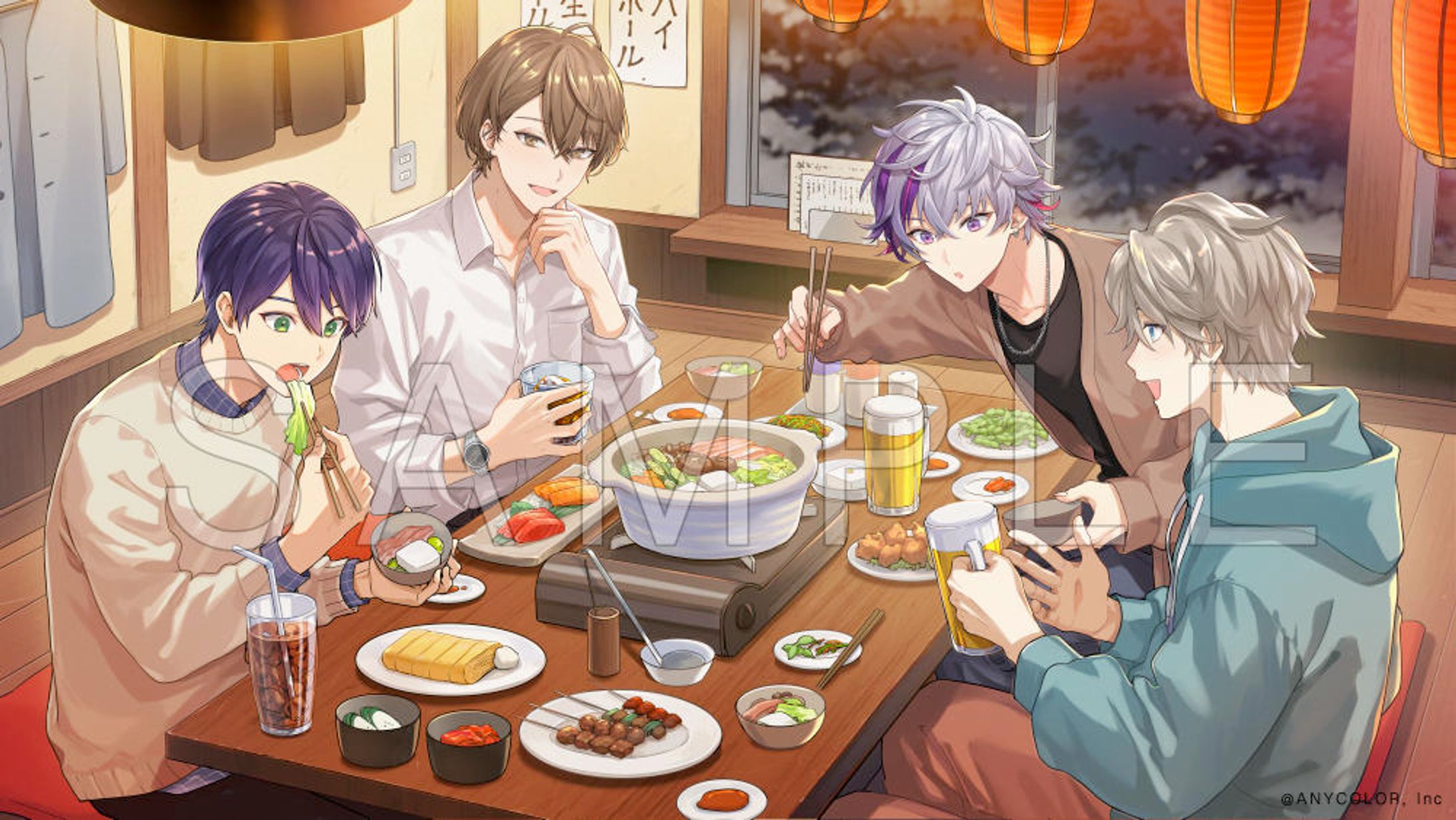 ROF-MAO 年末年始SNS用イラスト制作-1