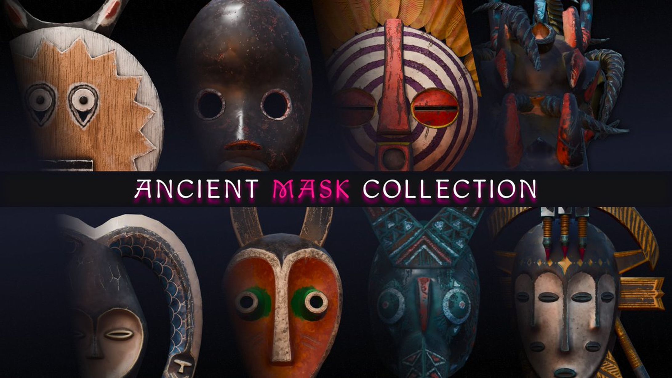 民族仮面コレクション-1