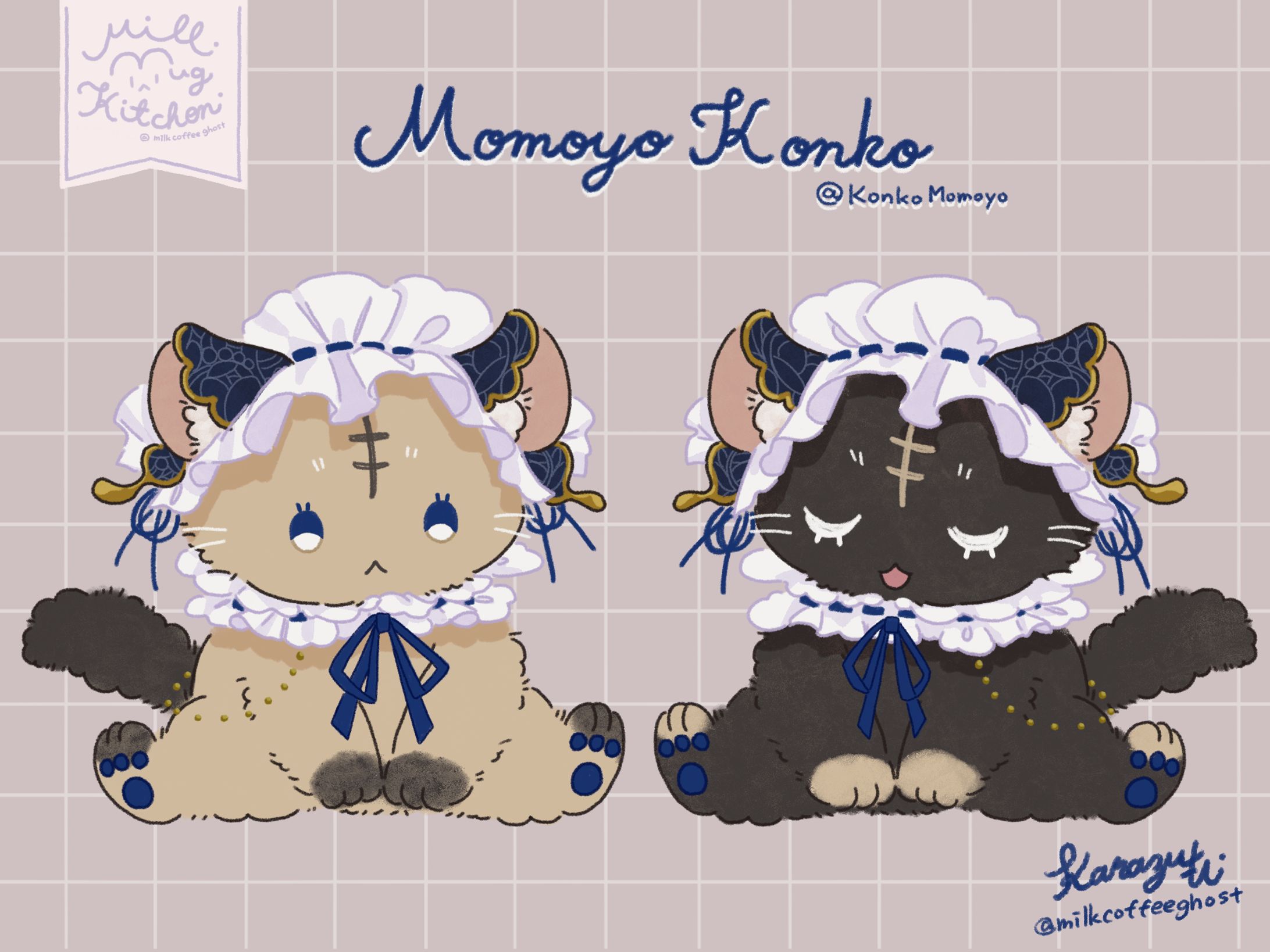 🧸Mascot character design-1