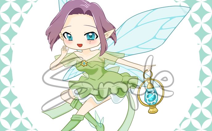 アール様IRIAM配信用SD立ち絵