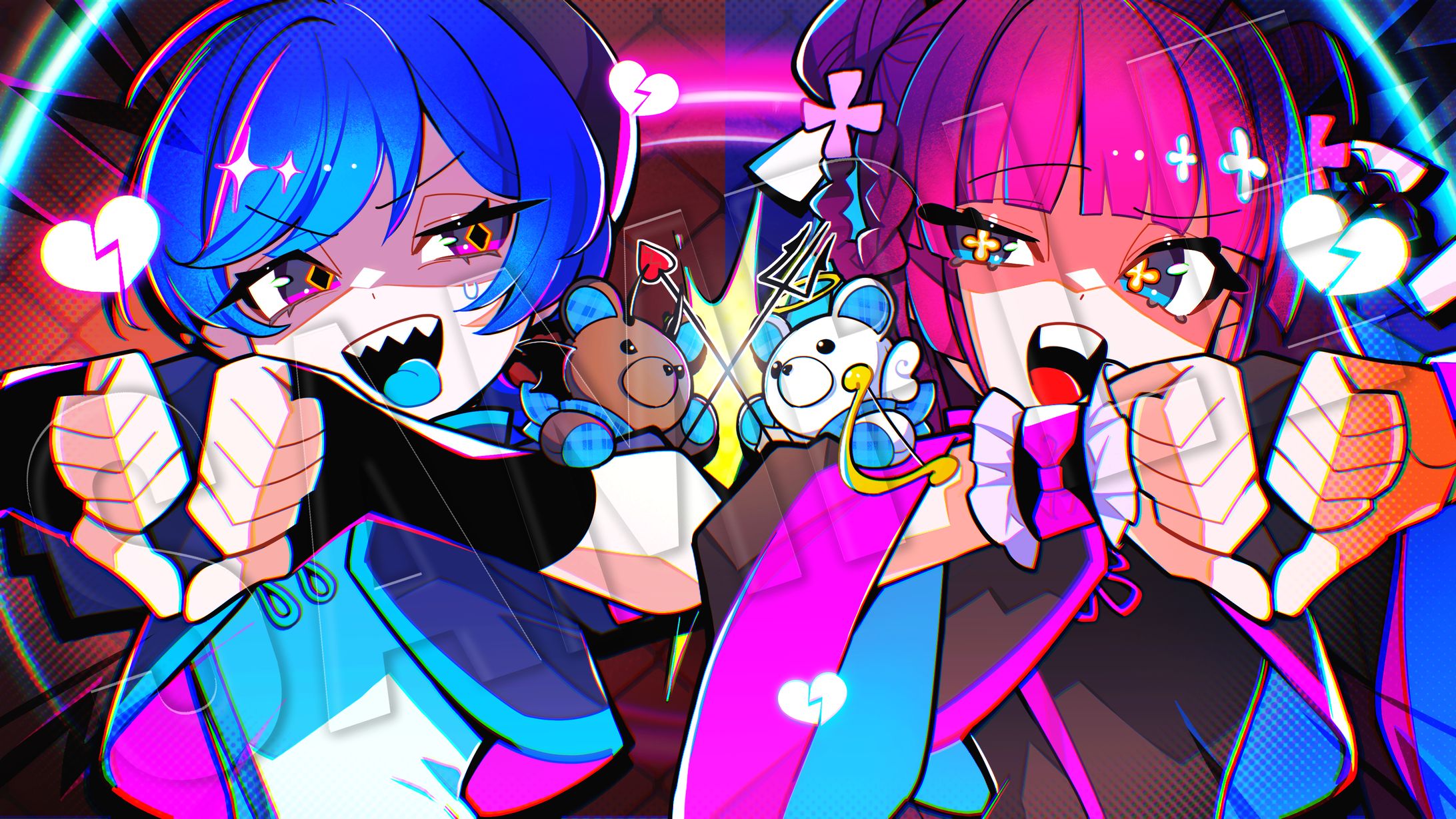 あんず様　歌ってみた『ダイダイダイダイダイキライ』サムネイルイラスト-1