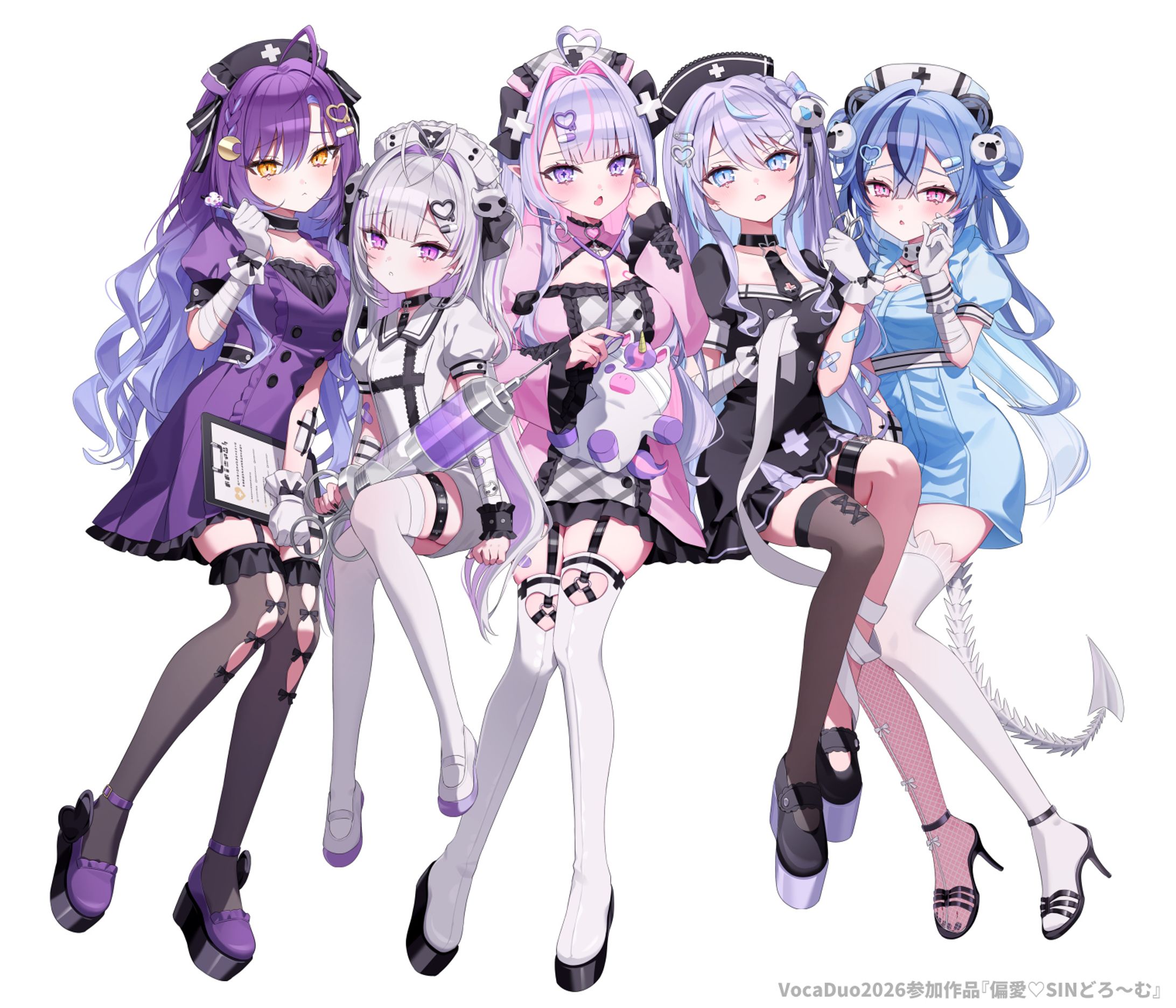 『偏愛♡SINどろ～む』MVイラスト-1