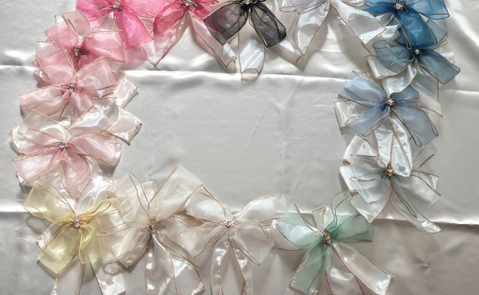 【ご依頼】お茶女♡アイドルカフェ様 特別ステージ用リボン