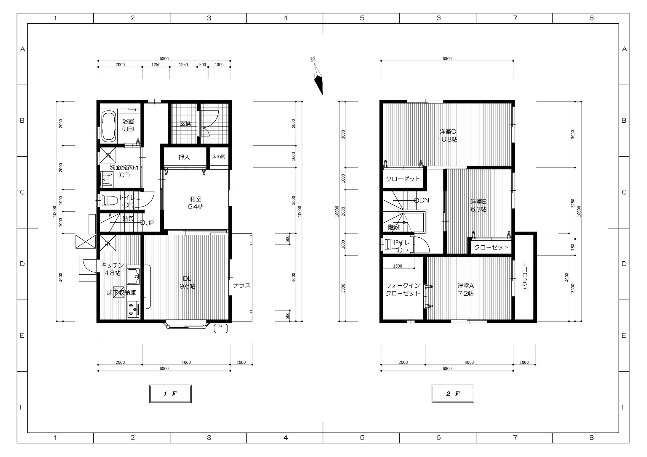 (パターン1)間取り図-1