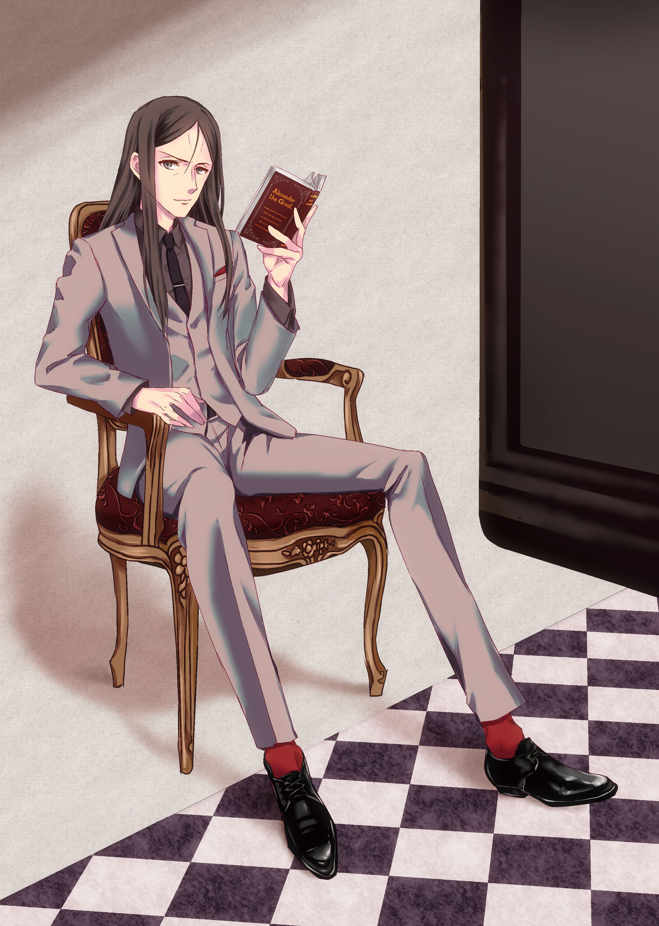 ロード・エルメロイⅡ世の事件簿イラストアンソロ絵-1