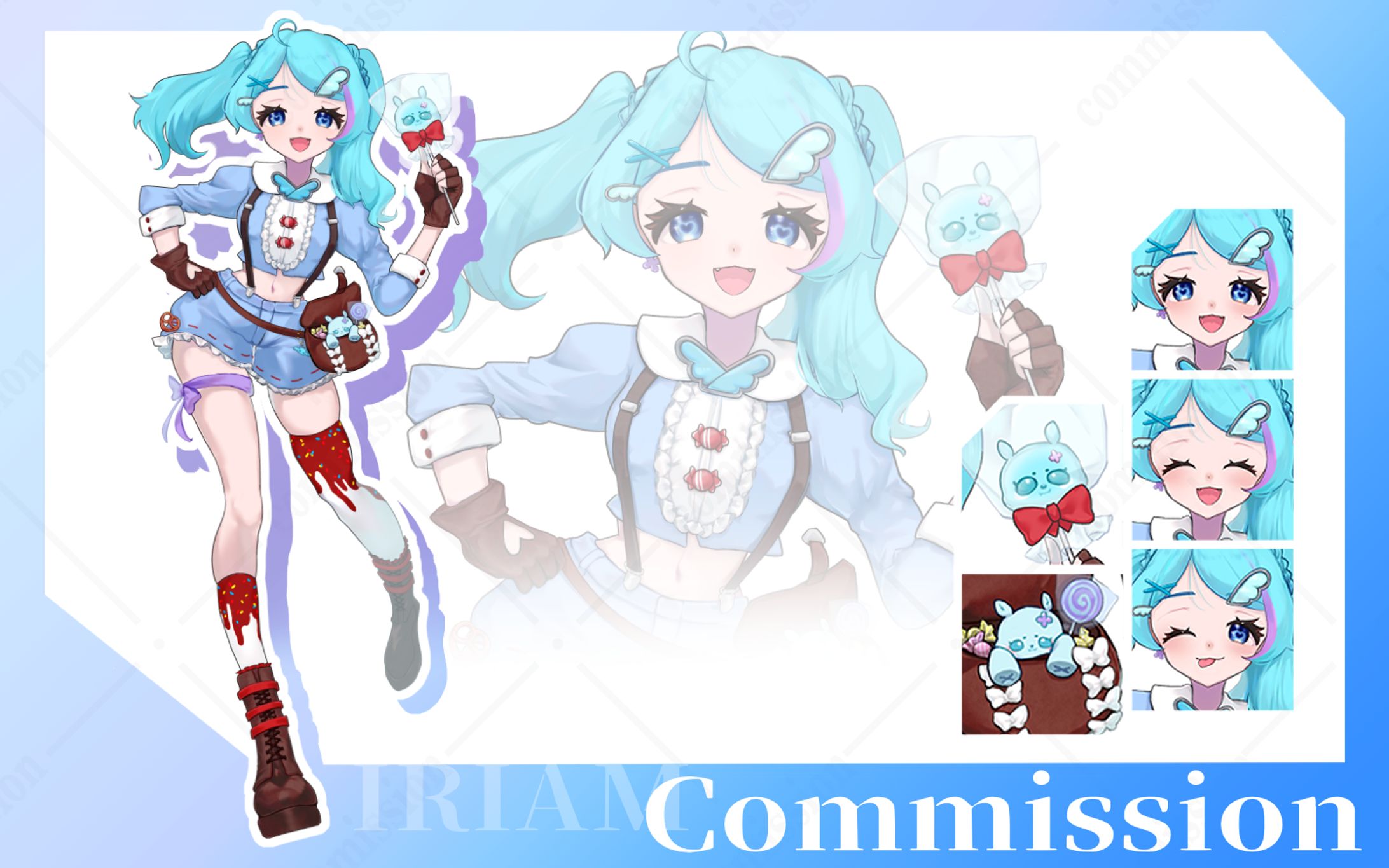 【ご依頼】立ち絵(IRIAM用)-1