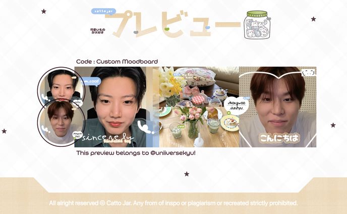 Custom Layout Couple