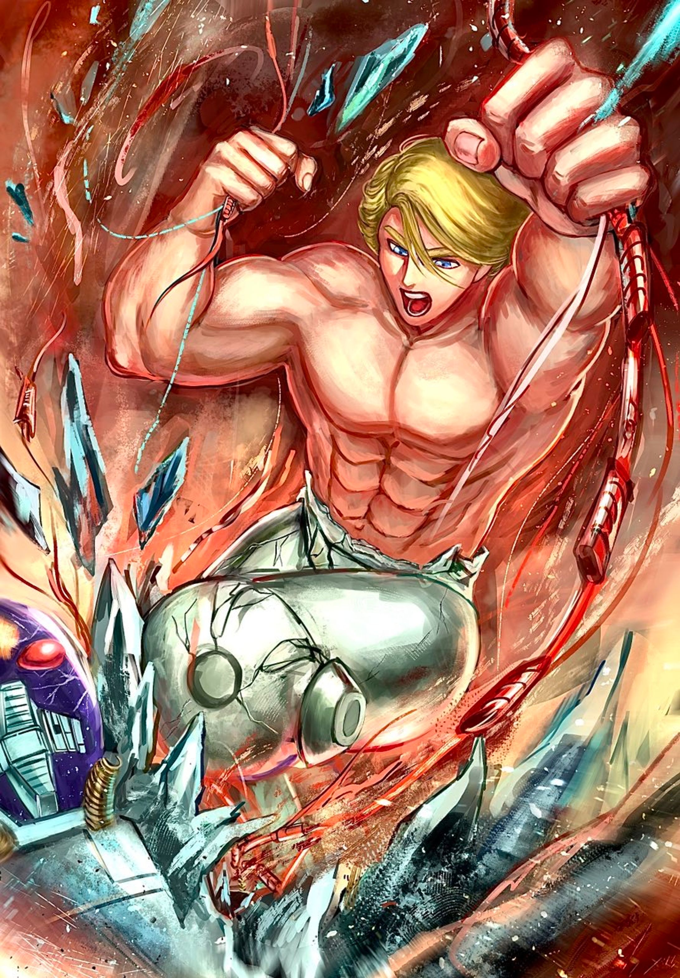 厚塗り(カラー)②