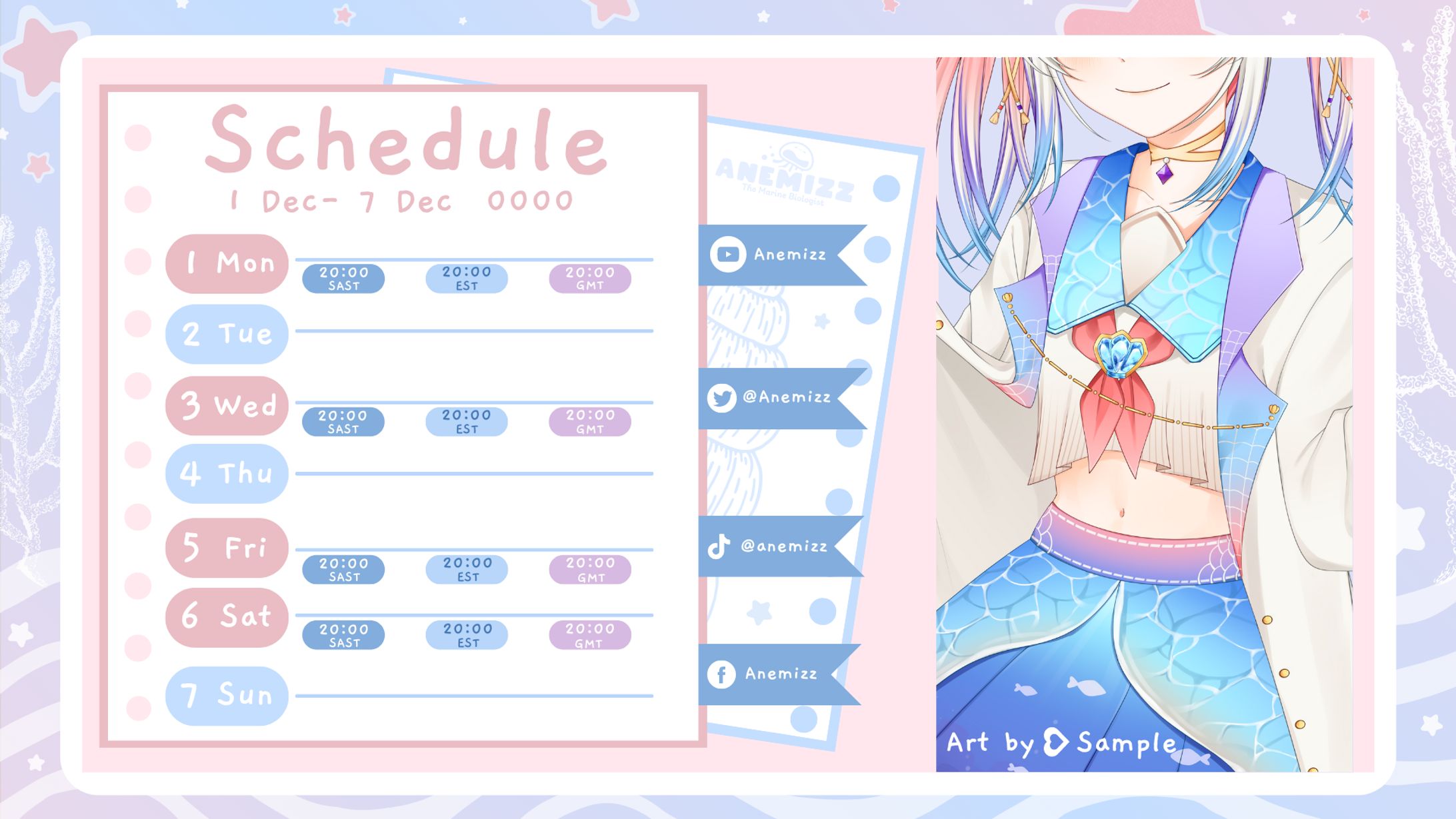 Anemizz Schedule-1