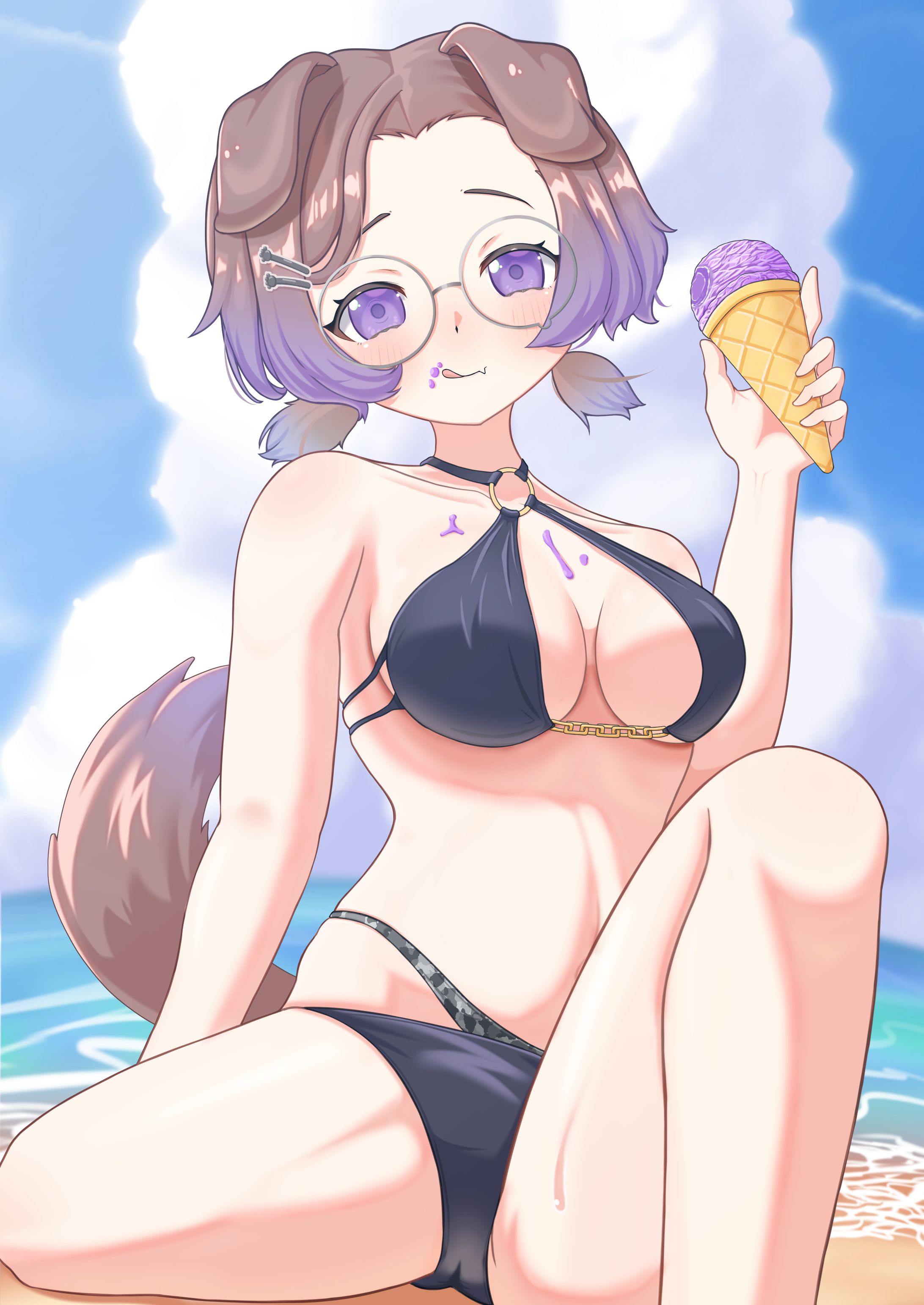 水着狛江撫子ちゃん-1