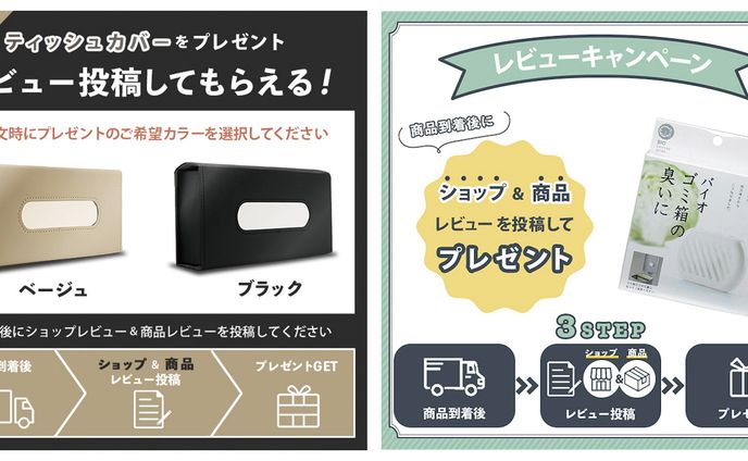 キャンペーン、レビュー