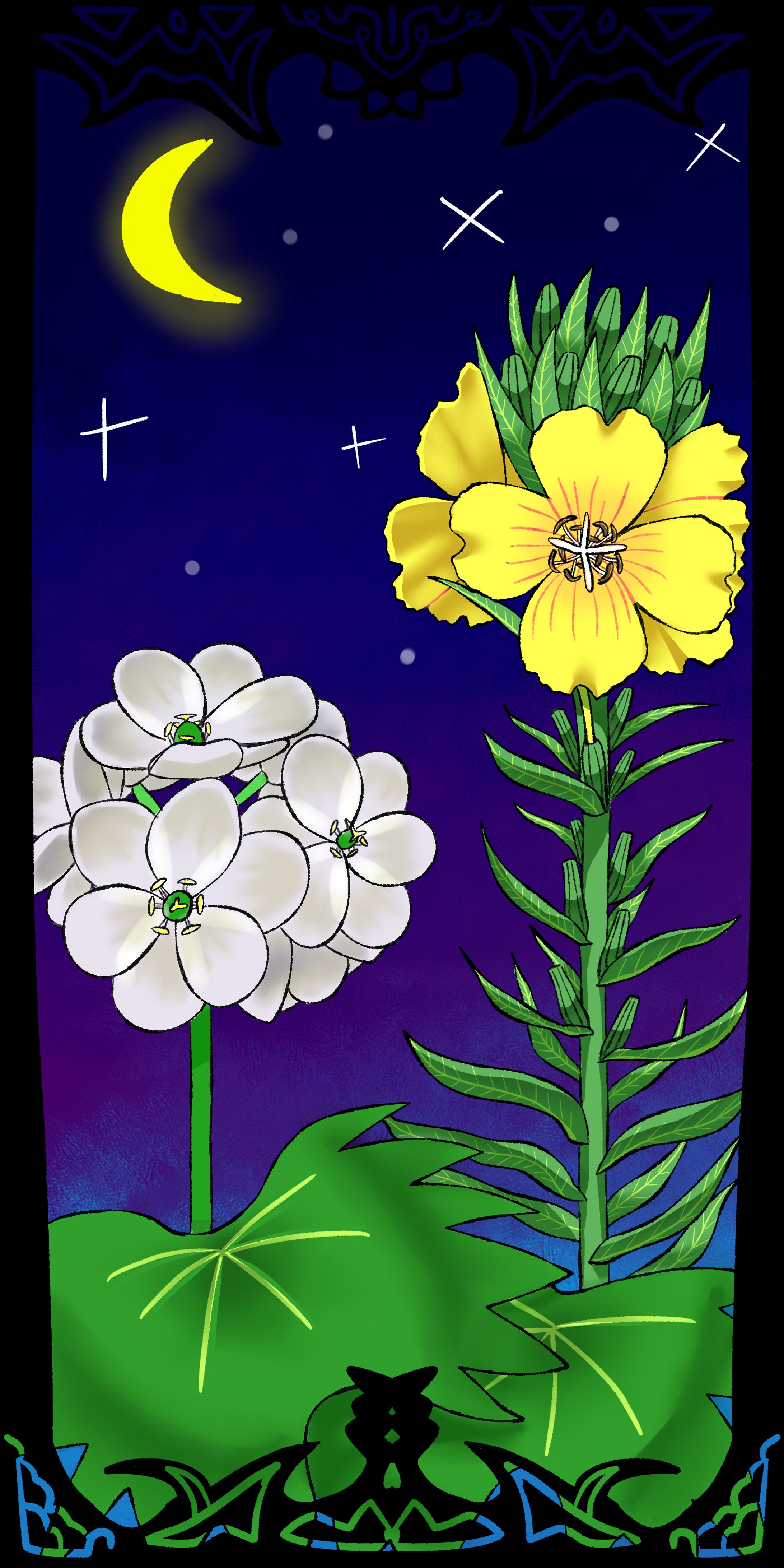 산하엽&달맞이꽃-1