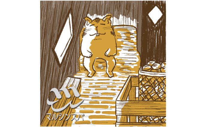 【イラスト】サウナイラスト