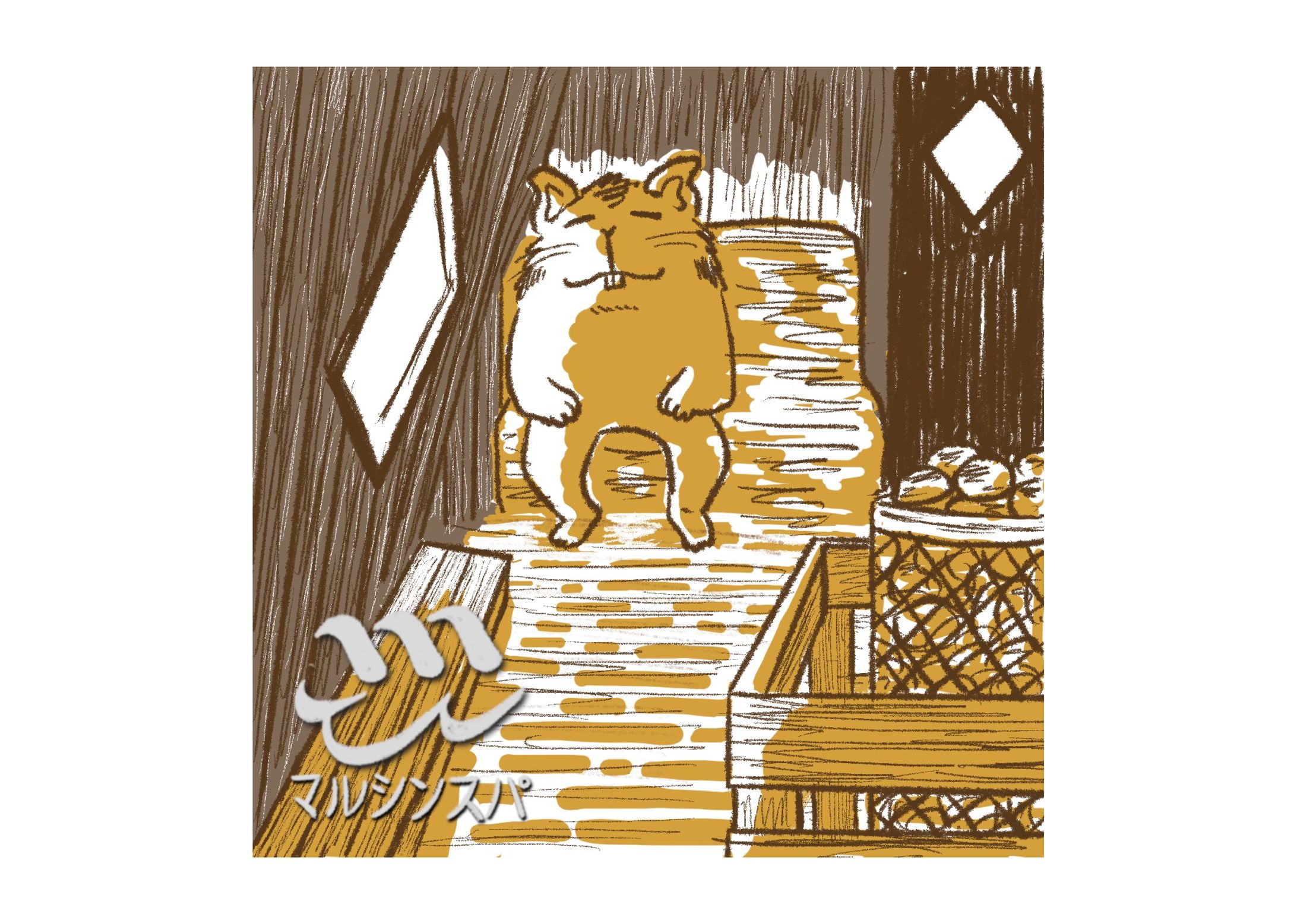 【イラスト】サウナイラスト-1