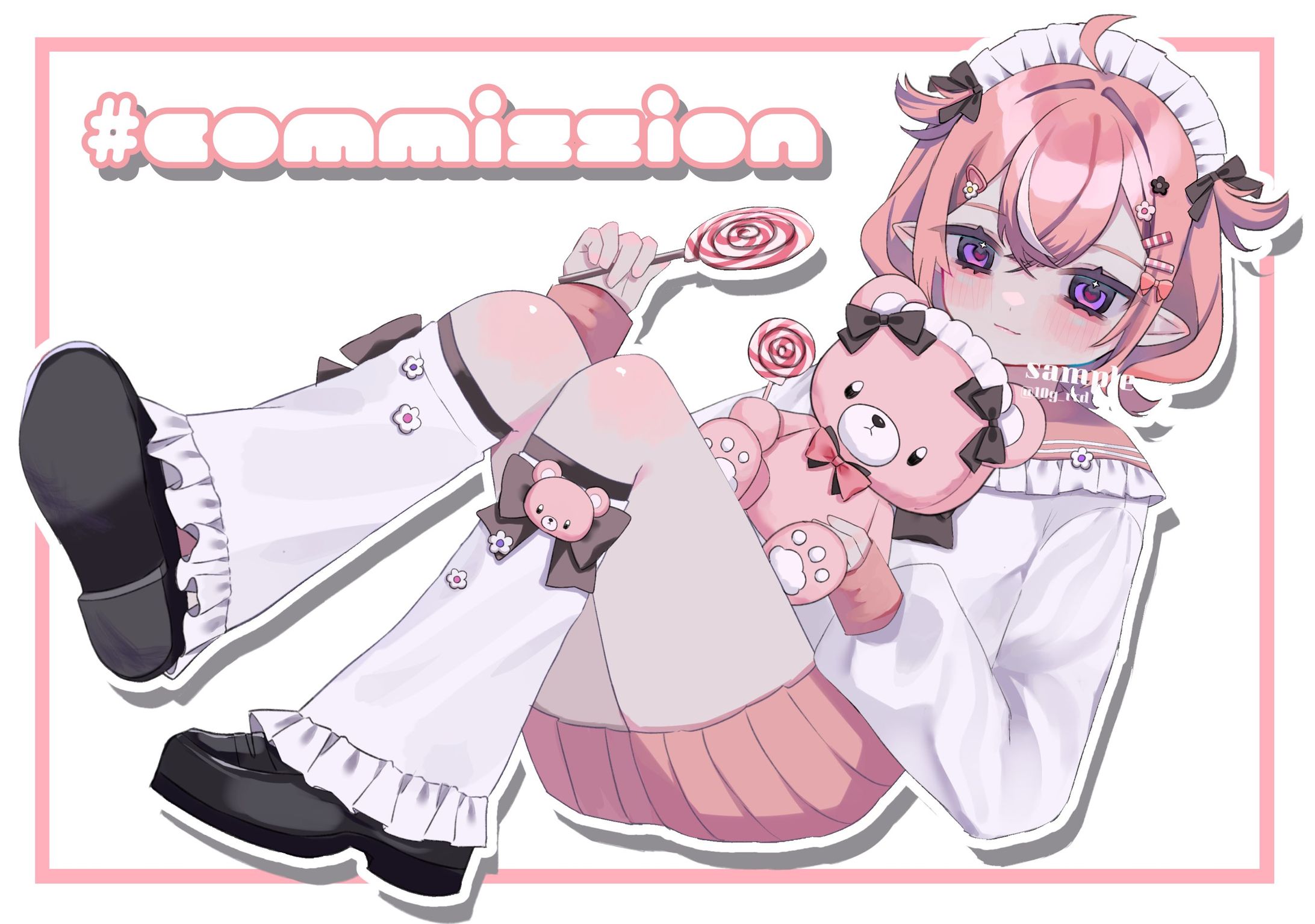 comission 全身＋マスコットデザイン-1