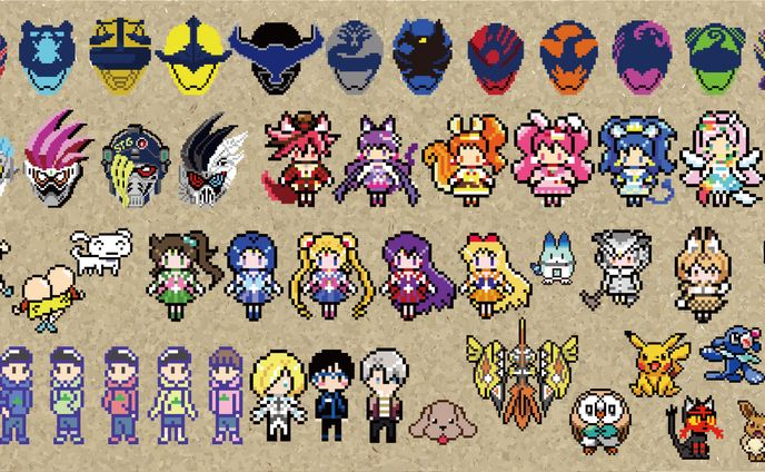 ドット絵、バナー／サムネイル