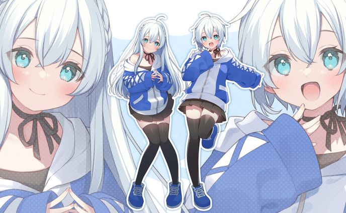 2022.6.13　1周年記念初期衣装キービジュアル