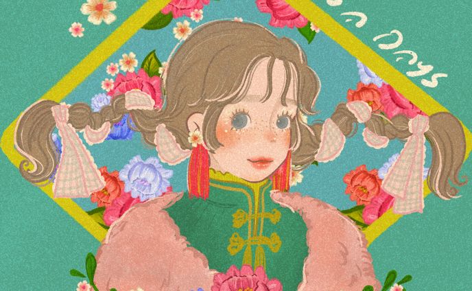 食べ物イラスト、キャラデザイン
