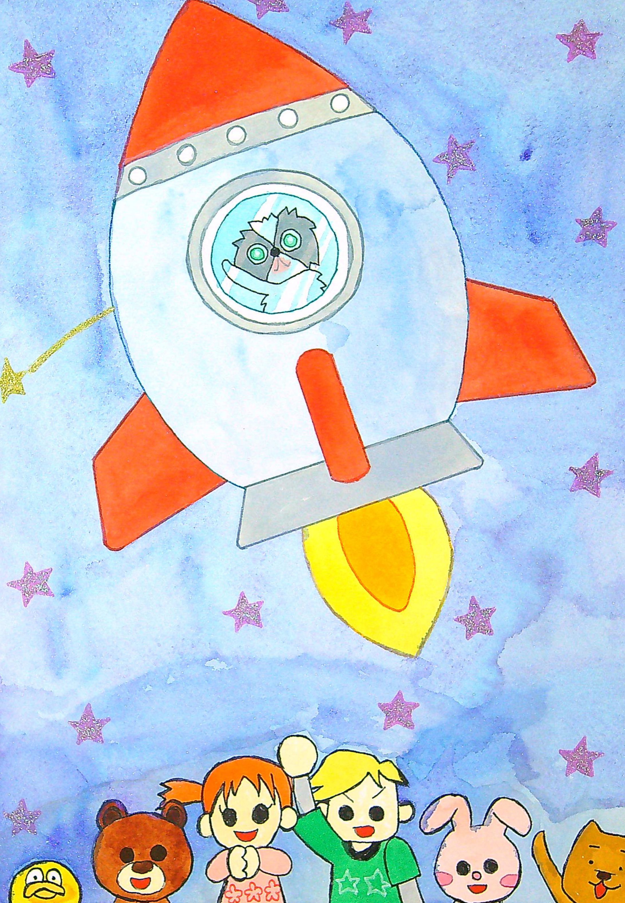 狆　宇宙へ行く-1