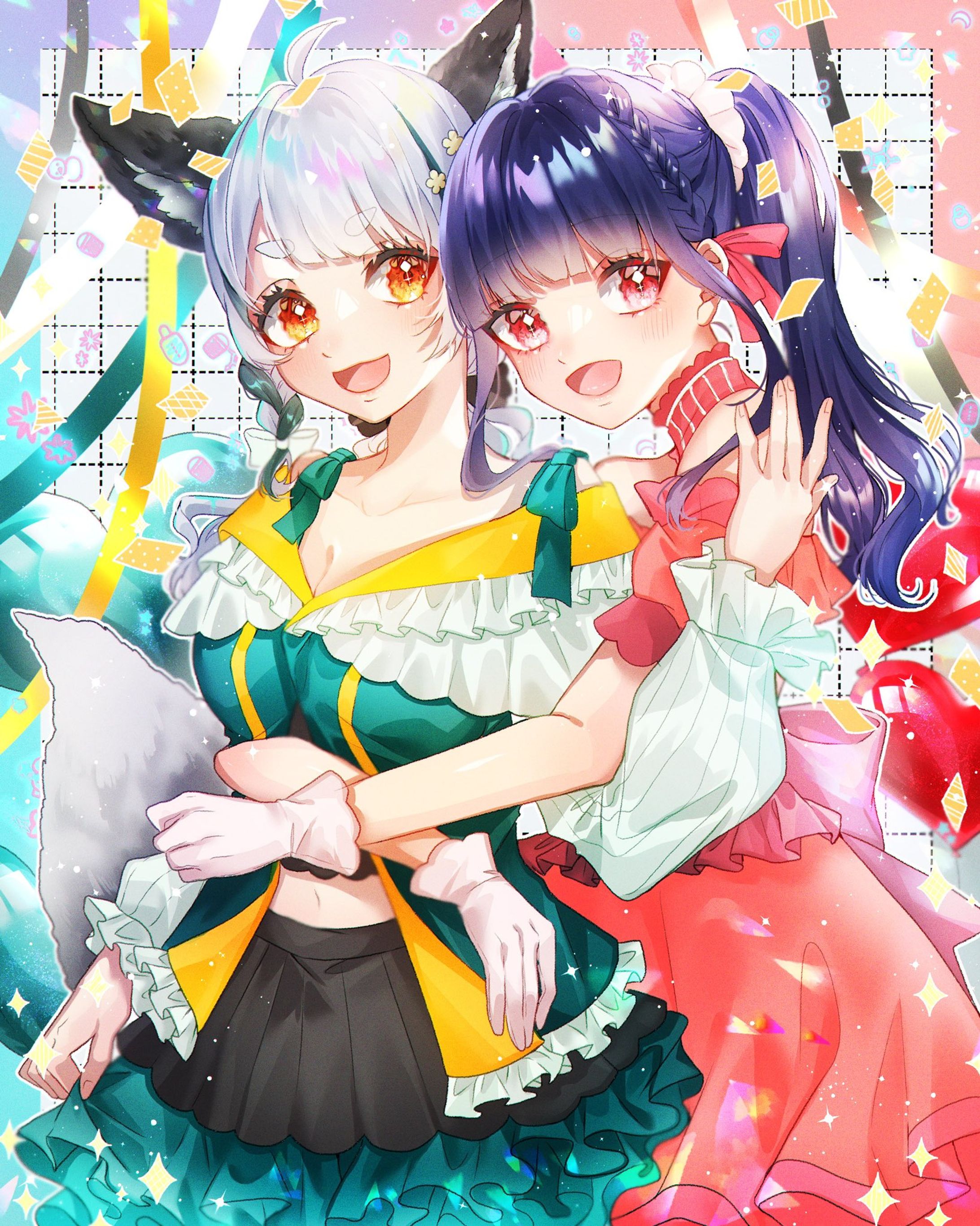 誕生日イラストおよびヘッダー画像✨桜月チカ様-1