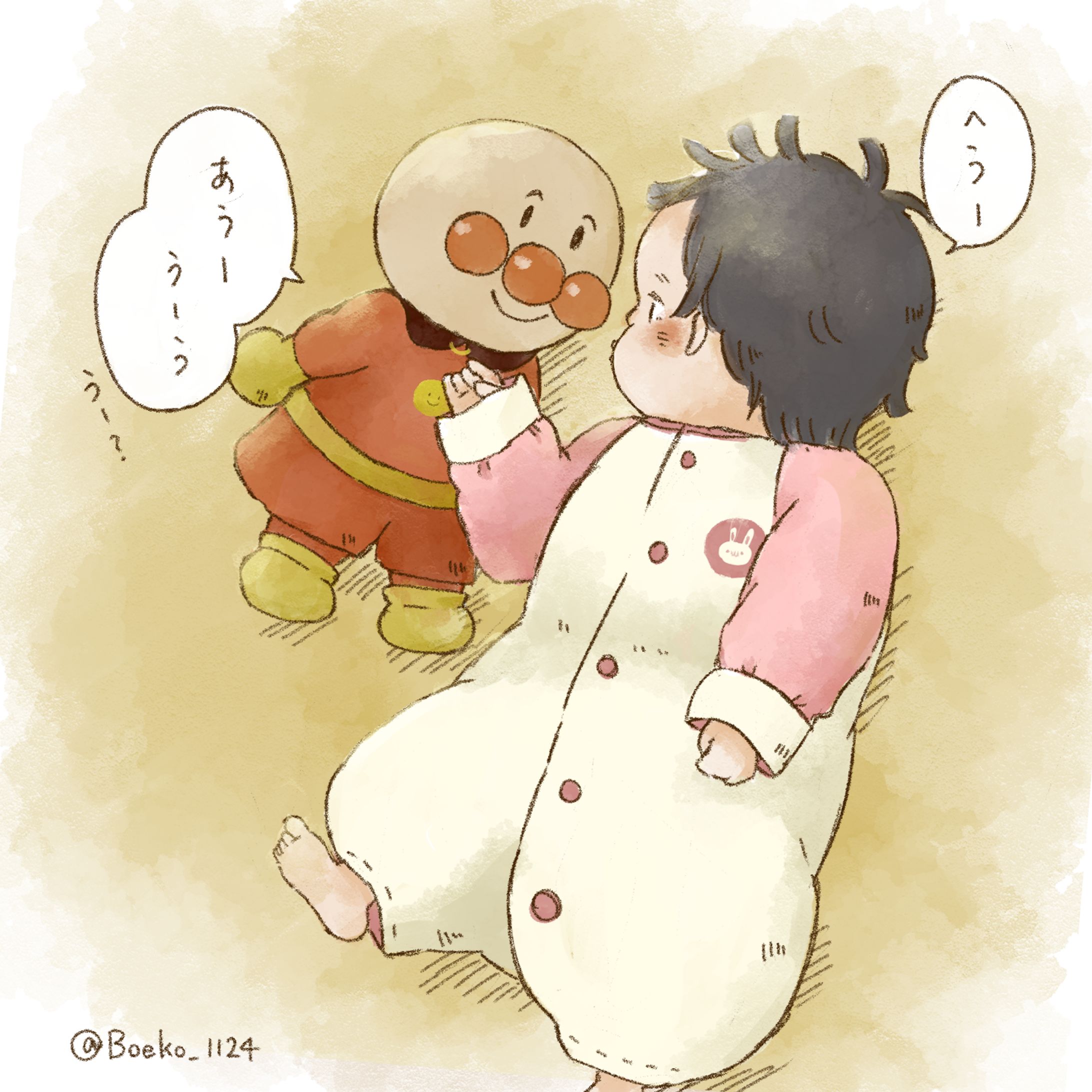 アンパンマンとおしゃべり-1