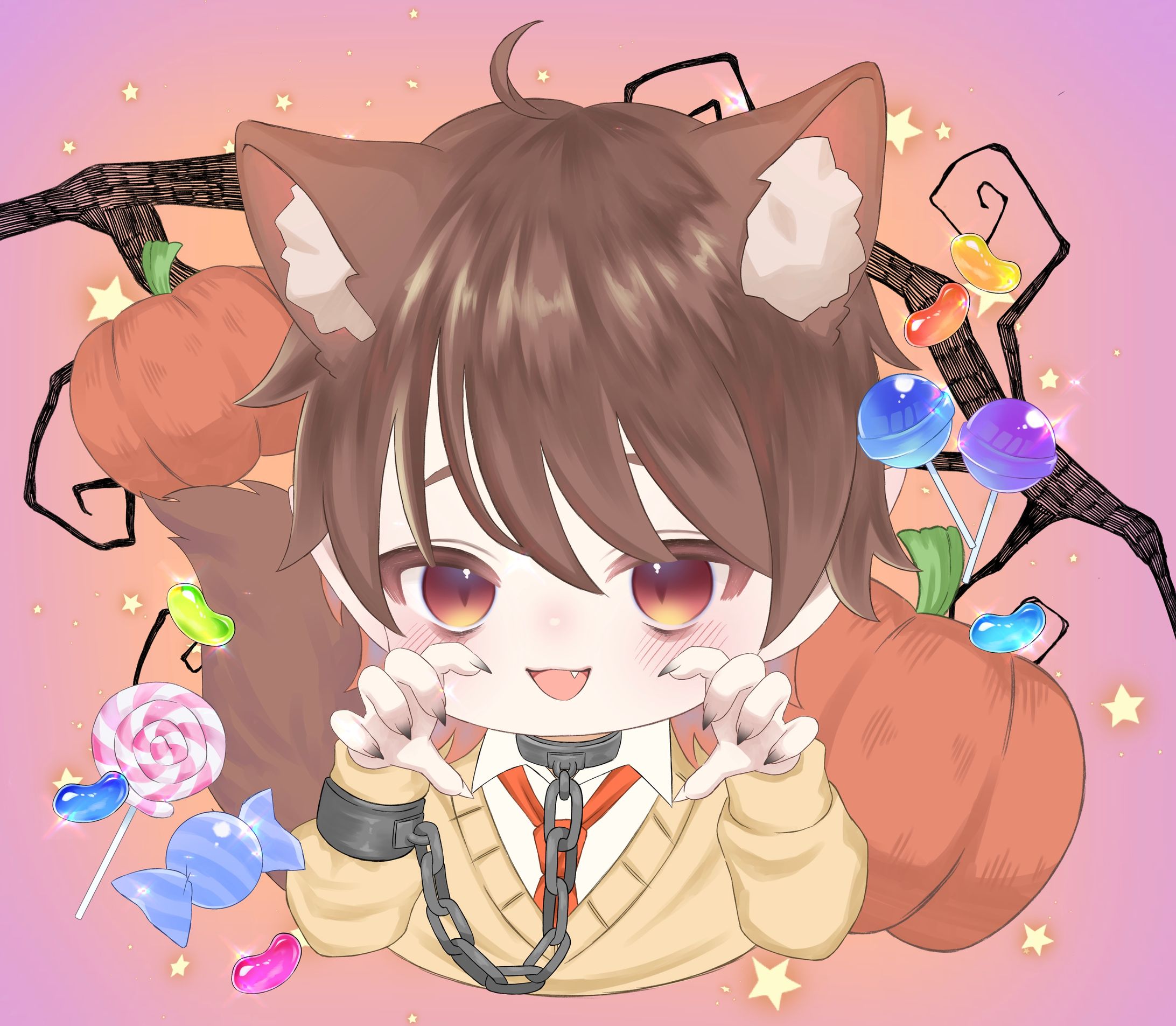 ハロウィン狼くん-1