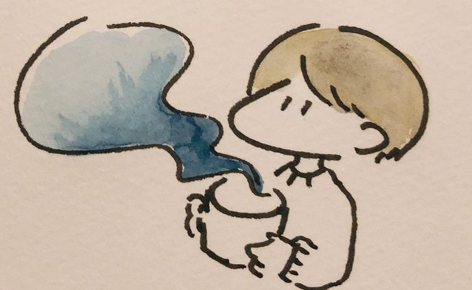 お茶でものんで