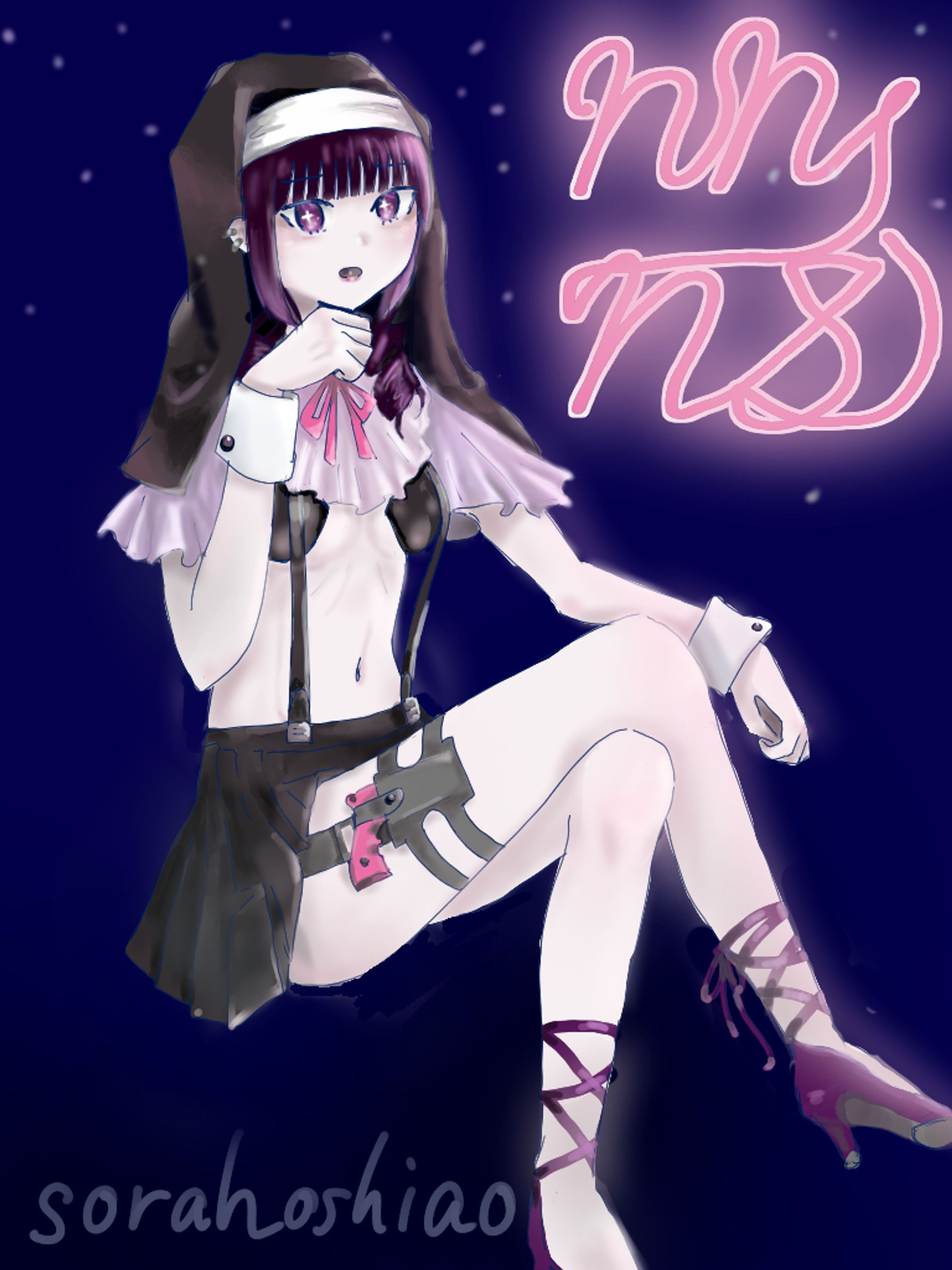 友人のVtuberをもとにした二次創作-1