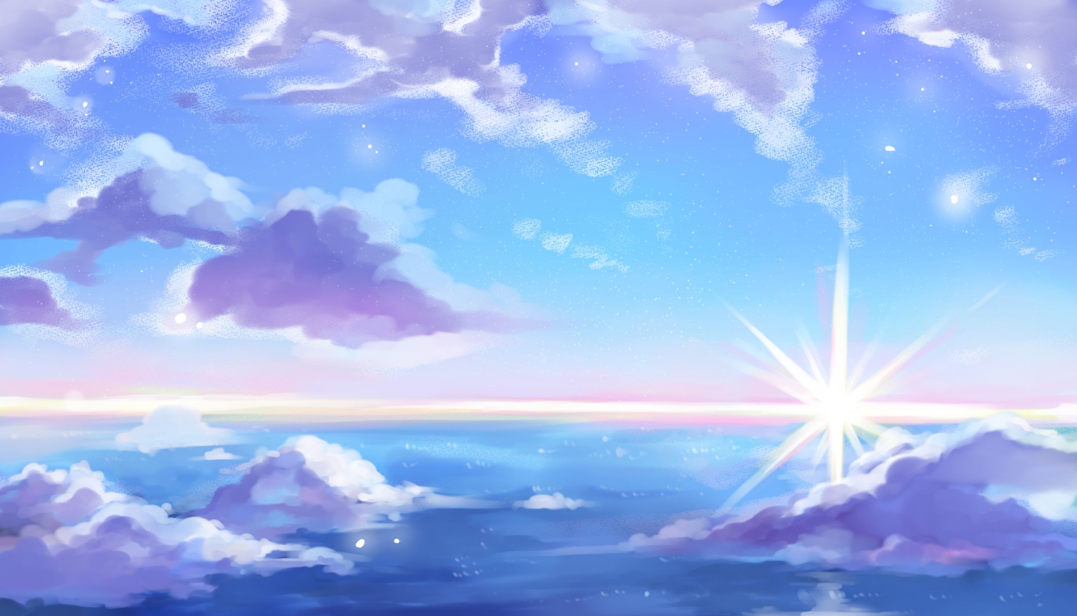 2022年　依頼　空背景イラスト-1