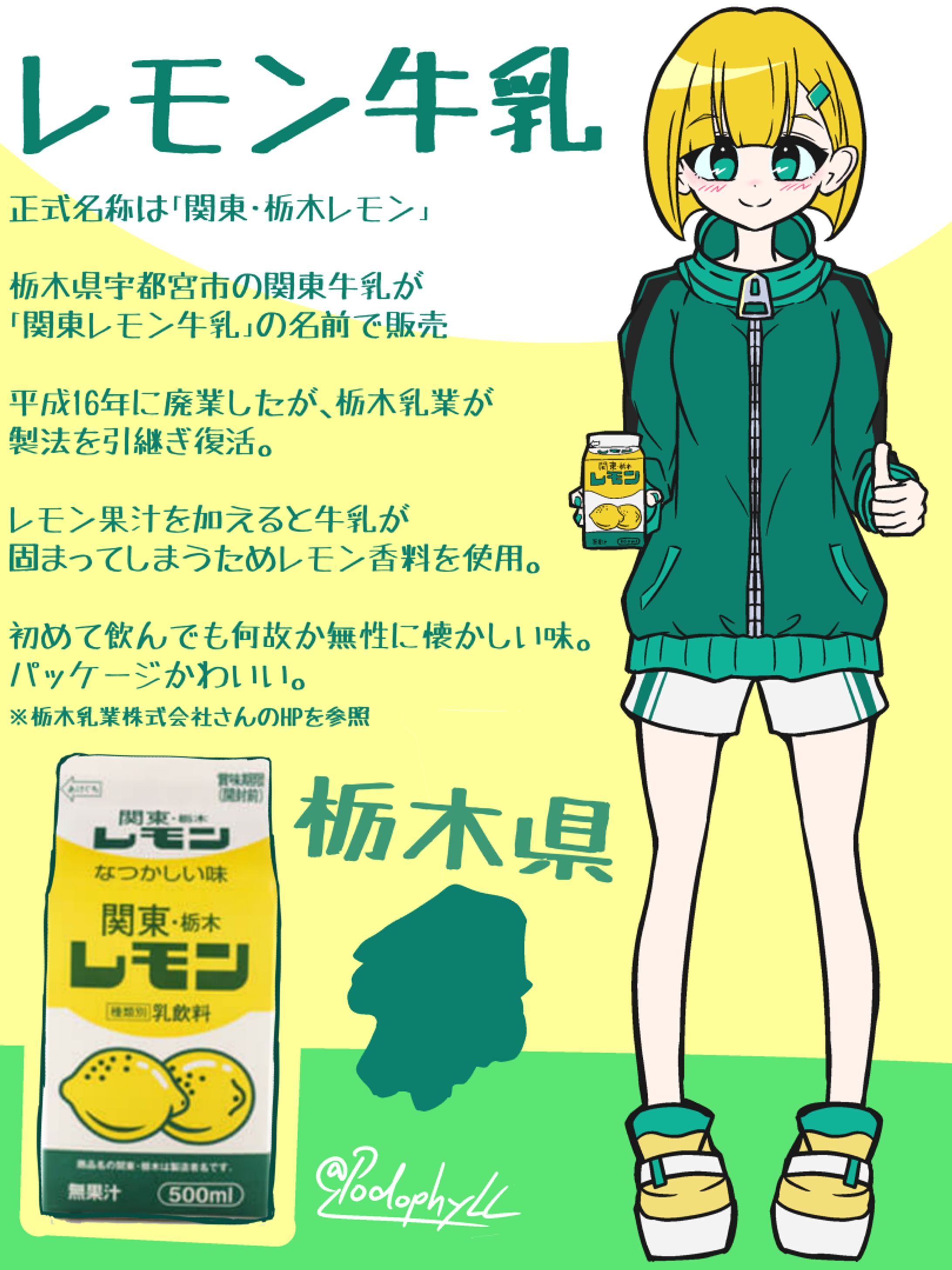 (勝手に)レモン牛乳宣伝イラスト-1