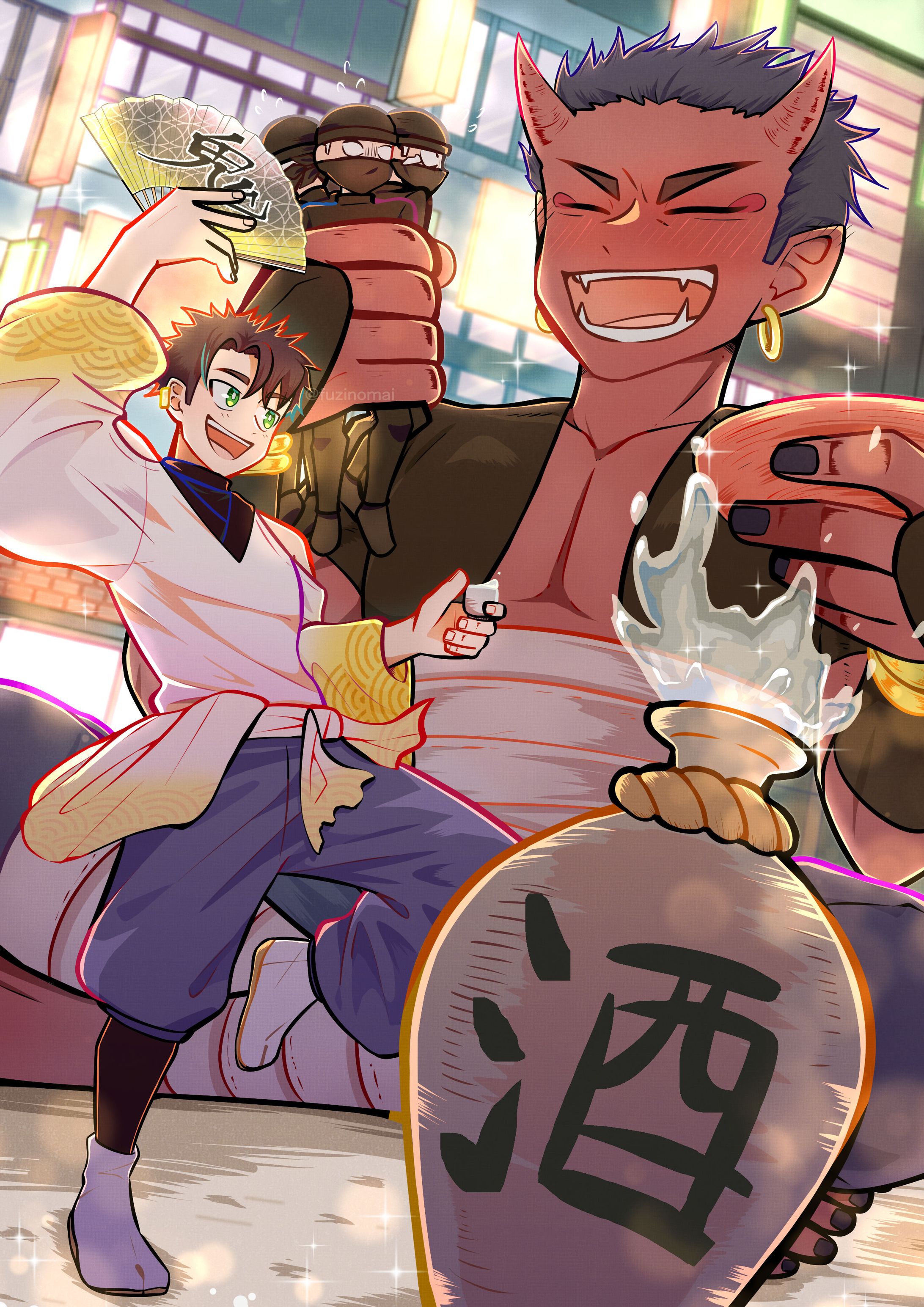 「鬼とお酒で悪を成敗！」-1