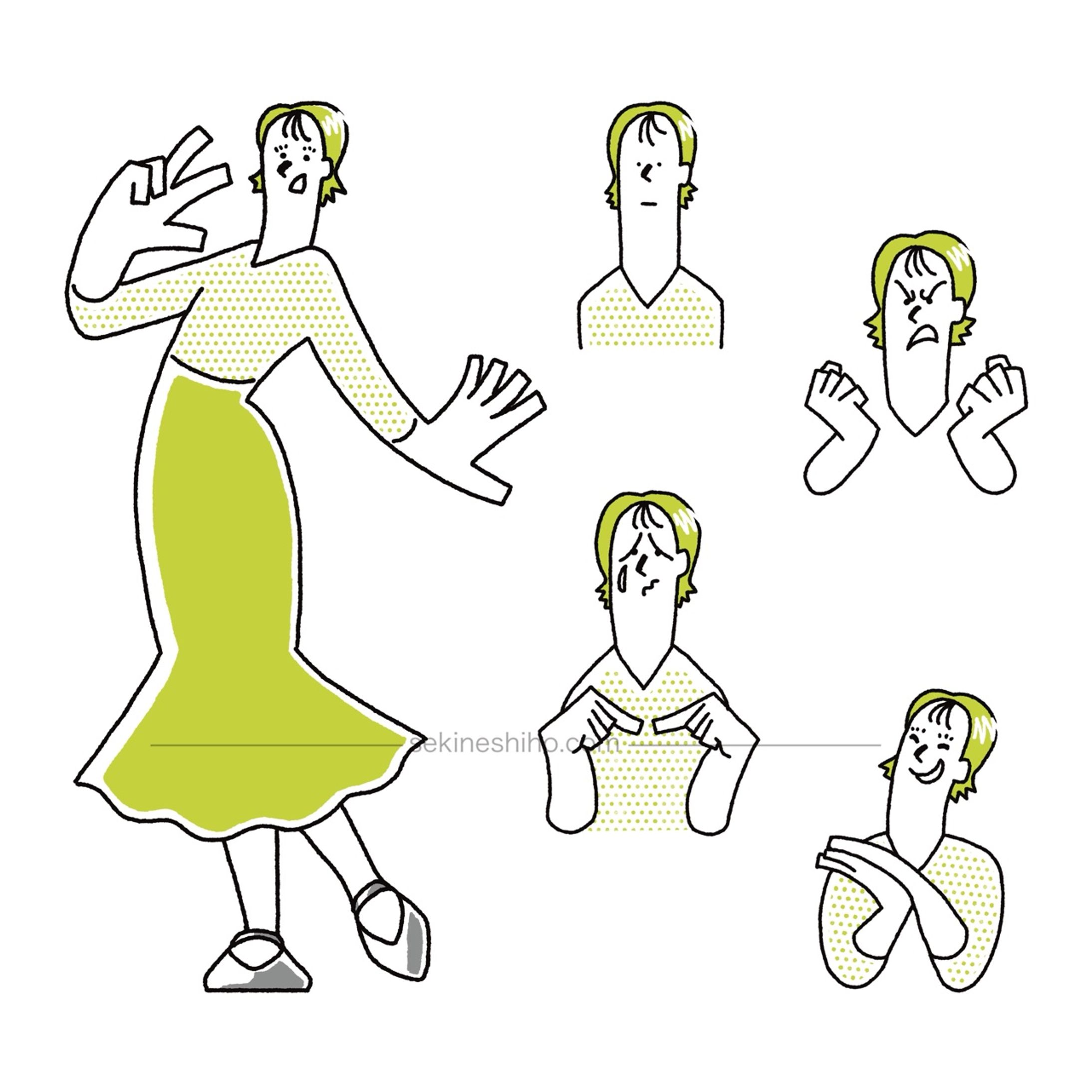 デフォルメ似顔絵キャラクター-1