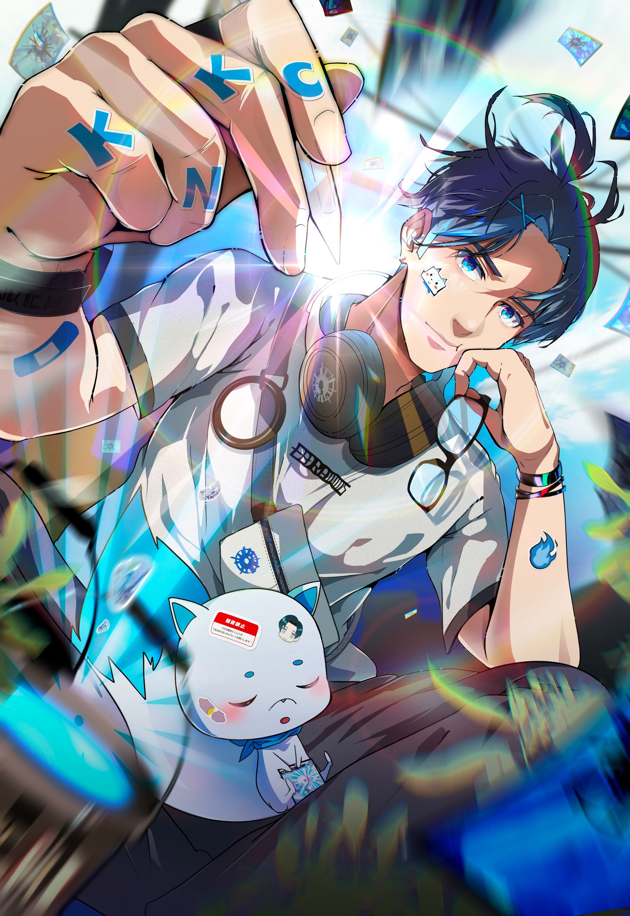 おえかきりーまんこんきち。-1