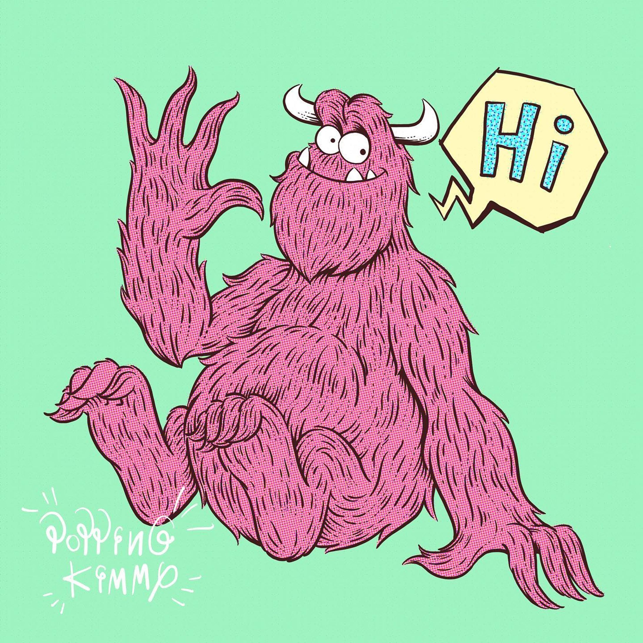 pulffyの毛を整えて新生活スタート！改めましてモフモフモンスターpulffyです！
いいね＆フォローよろしくお願いします。

#poppingkimmy
 #sitcomic
#pluffy
#イラストレーター
#illustrater
#lowbrow
#モフモフモンスター 
#モンスターイラスト
#ゆめかわイラスト
#ピンクモンスター
#ストリートファッション
#tシャツデザイン
#オリジナルtシャツ
#ポップアート
#monsterillustration 
#アメリカン
#オリジナルイラスト
#オリジナルブランド
#スケボー
#スケボー女子
#スケボー男子
#ストリートアート
#スケボー好きな人と繋がりたい
#ローブロー
#ローブローアート
#イラストグラム
#イラストグラム絵描きさんと繋がりたい
#かわいい💕
#絵描きさんと繫がりたい
#イラスト好きな人と繋がりたい-1