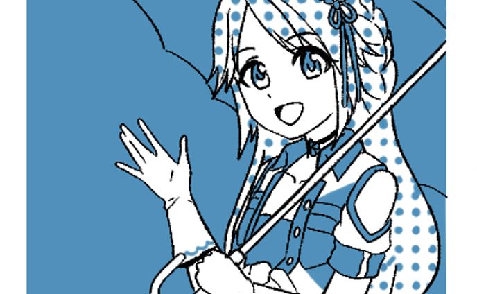 CDジャケット風イラスト