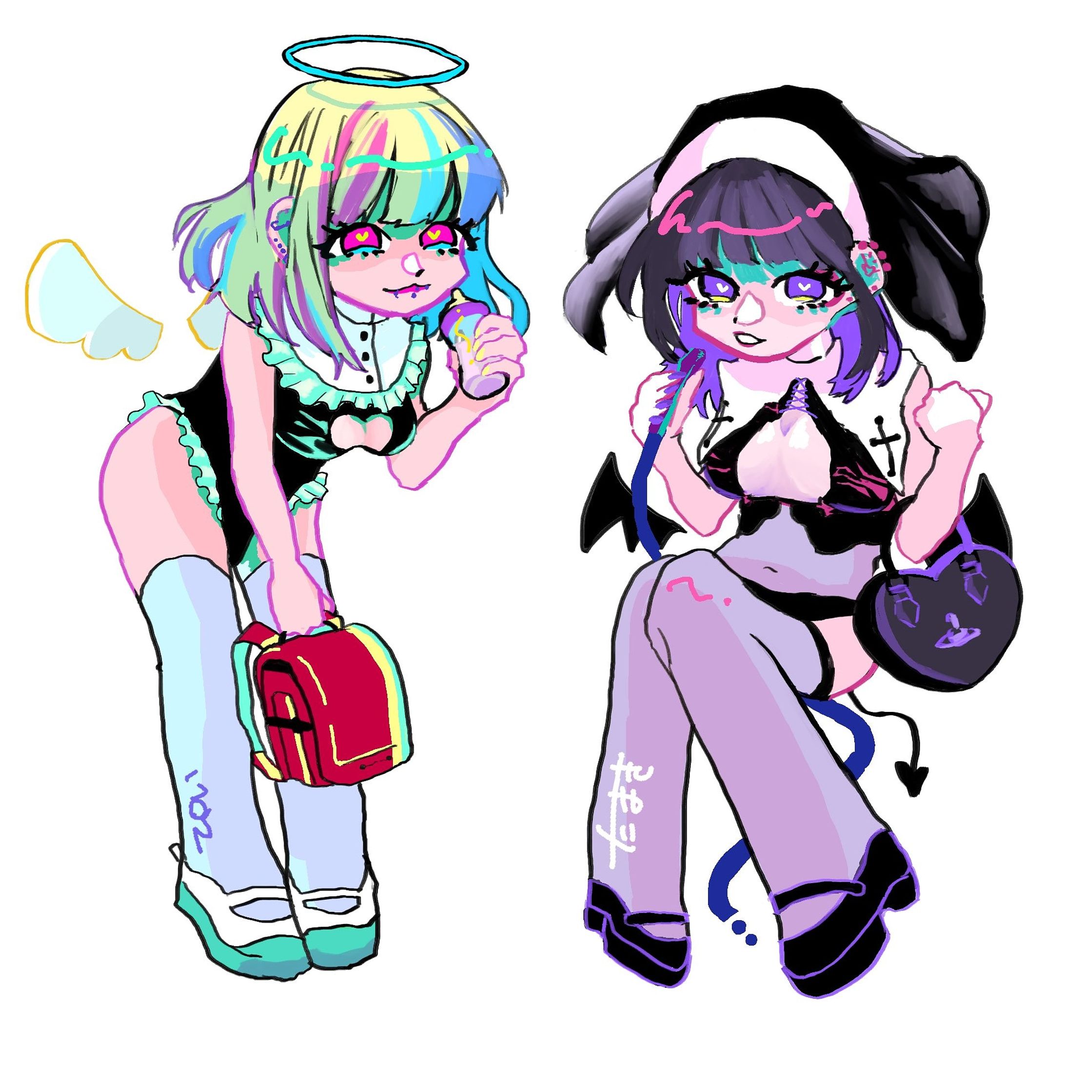 デフォルメ SD イラスト-1