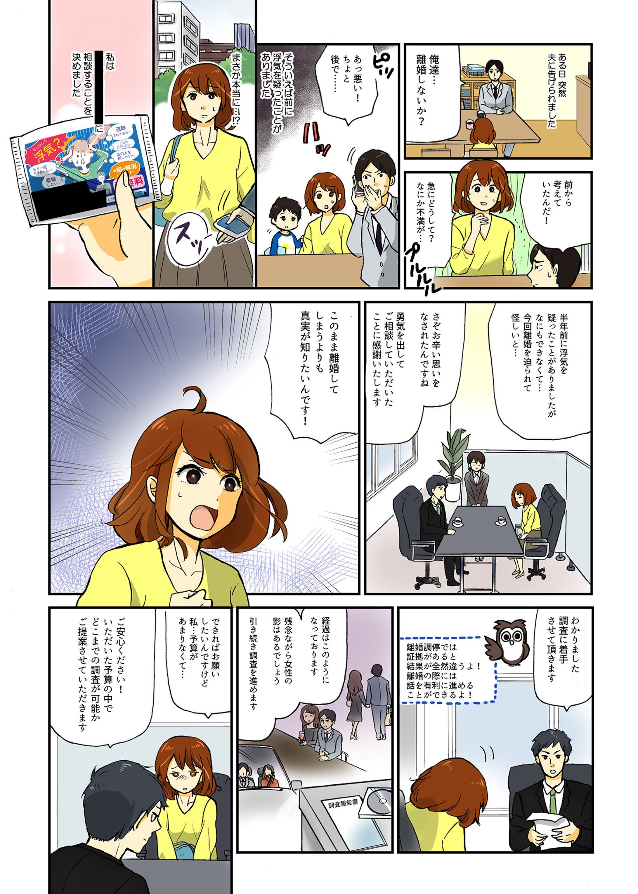企業漫画（長編）　ディレクション-1