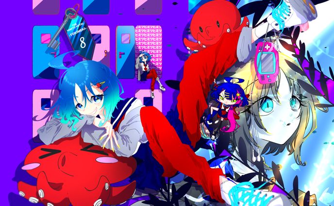 たこまぬ様✖️→カナ←　歌ってみたイラスト