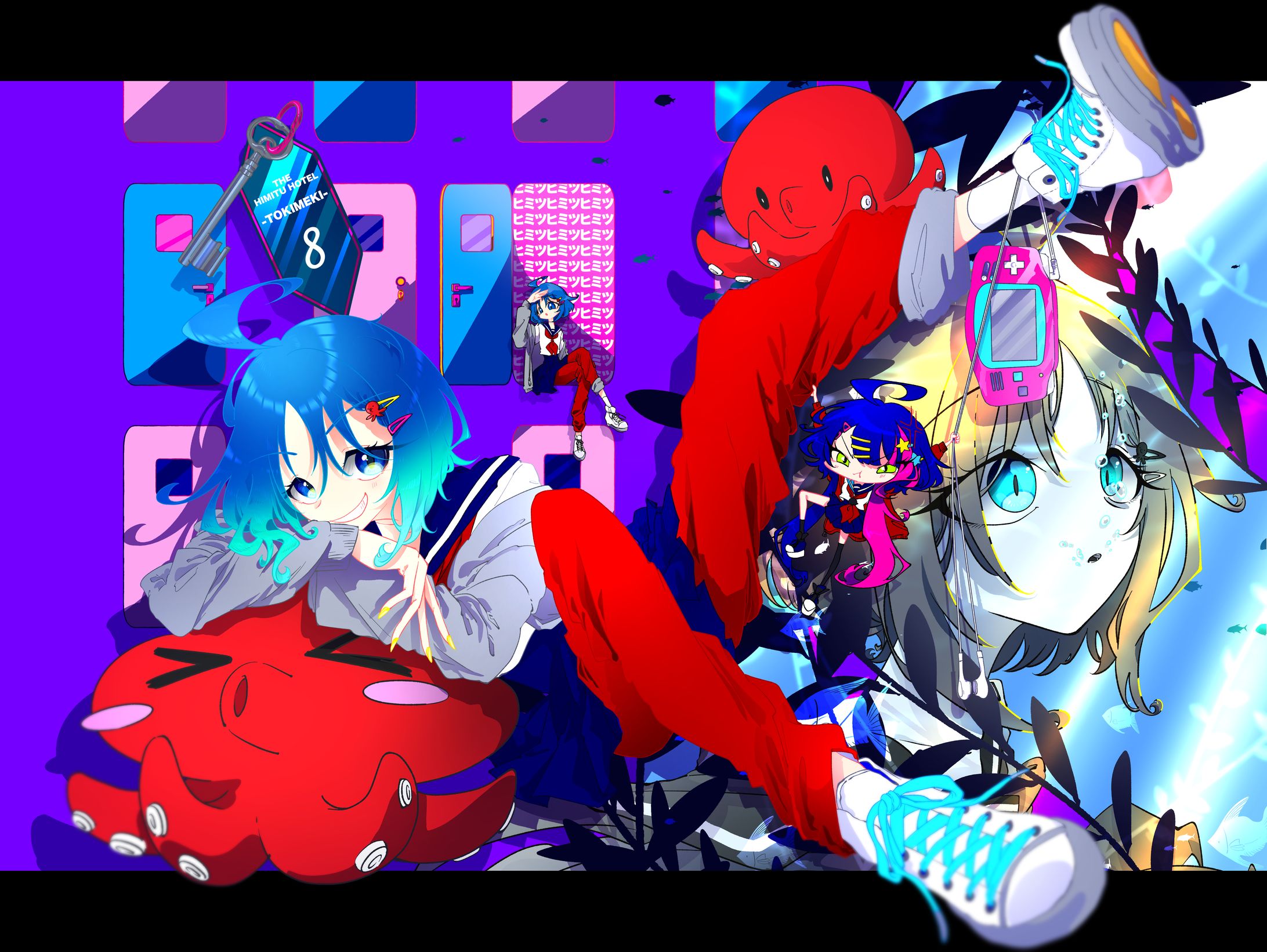 たこまぬ様✖️→カナ←　歌ってみたイラスト-1