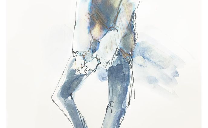 9月に注文させていただいていたLUCさんのガラスペン　銀河鉄道の夜（名前も好きです🤤🌃）が届いたので、さっそくお絵描きしました。
美しいだけじゃなくてとっても描きやすい、、！大きめだけど握るところの形がしっくりきて、なんか重さがテコの原理？的な感じでランニングシューズのごとく描くのを手助けしてくれる感じでした。紙のこだわりがない人なのですが（ハマったら破産すると思ってるからあまり調べないことにしている）、ひっかかりも感じませんでした。

前から使っているガラスペンよりも太い線が出やすいので、使い分けたいと思います☺️

最後の絵は同じ日に描いた子です。
座った子が描きたかったんだな。

それにしてもこういう地味色落ち着く😂

#ガラスペン
使ったインク　夜の音、カレドスコープ