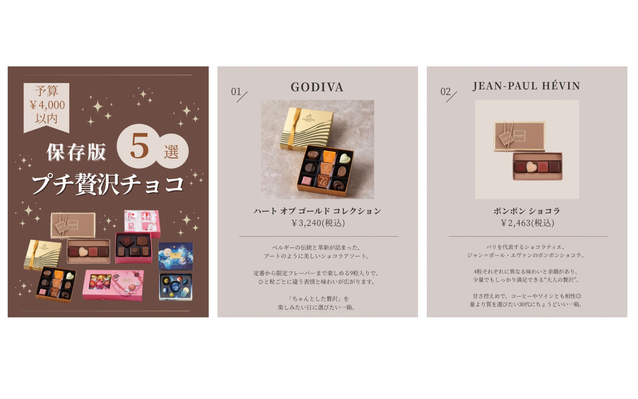 【商品紹介】チョコレートまとめ-1