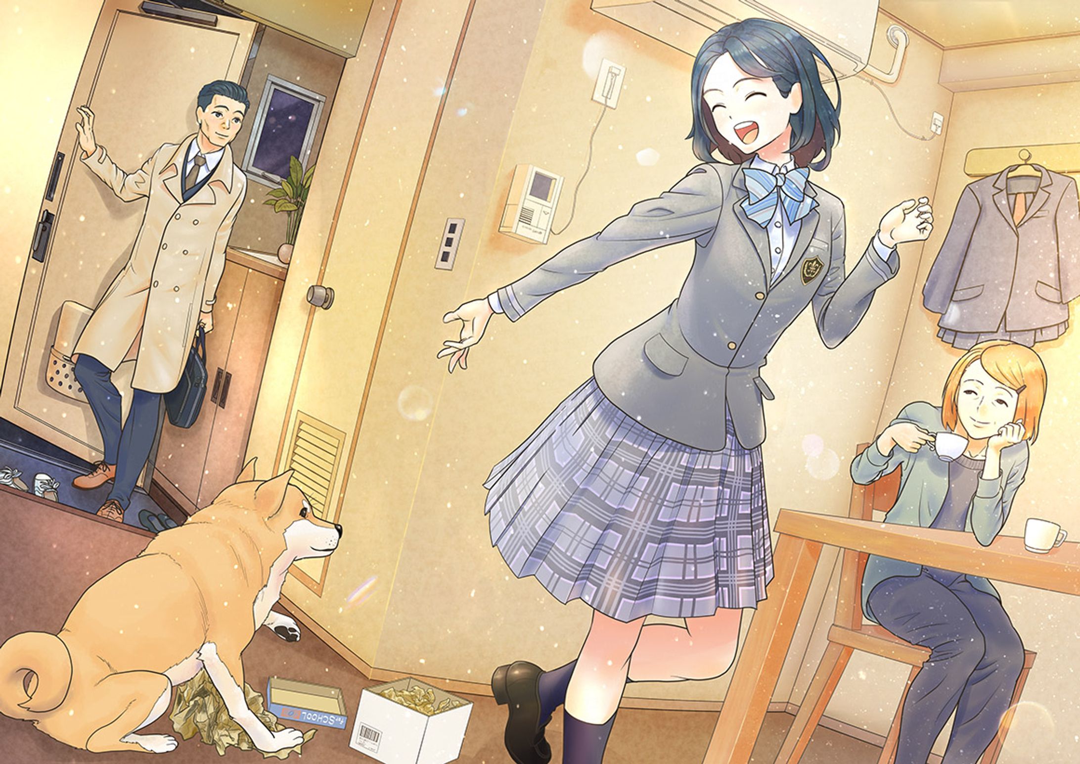 「この制服が着たくて頑張ったんだぁ！」-1