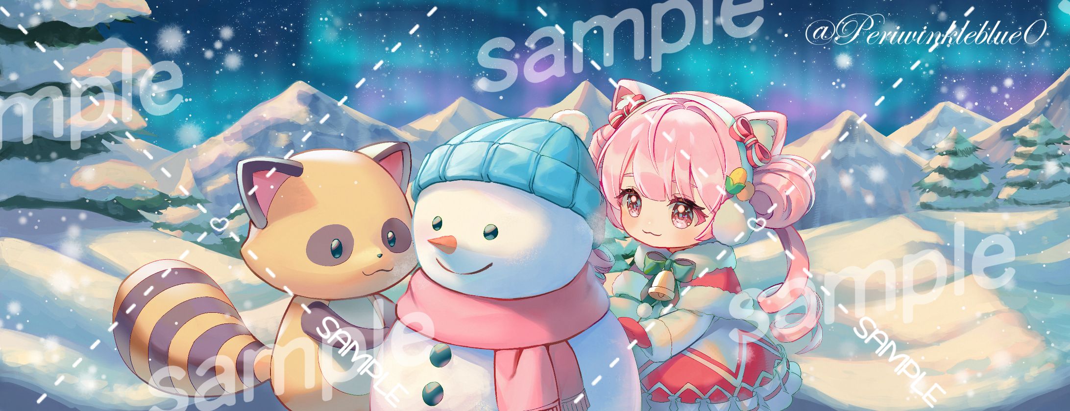 チョアさん ロングパッド商品 illust-1