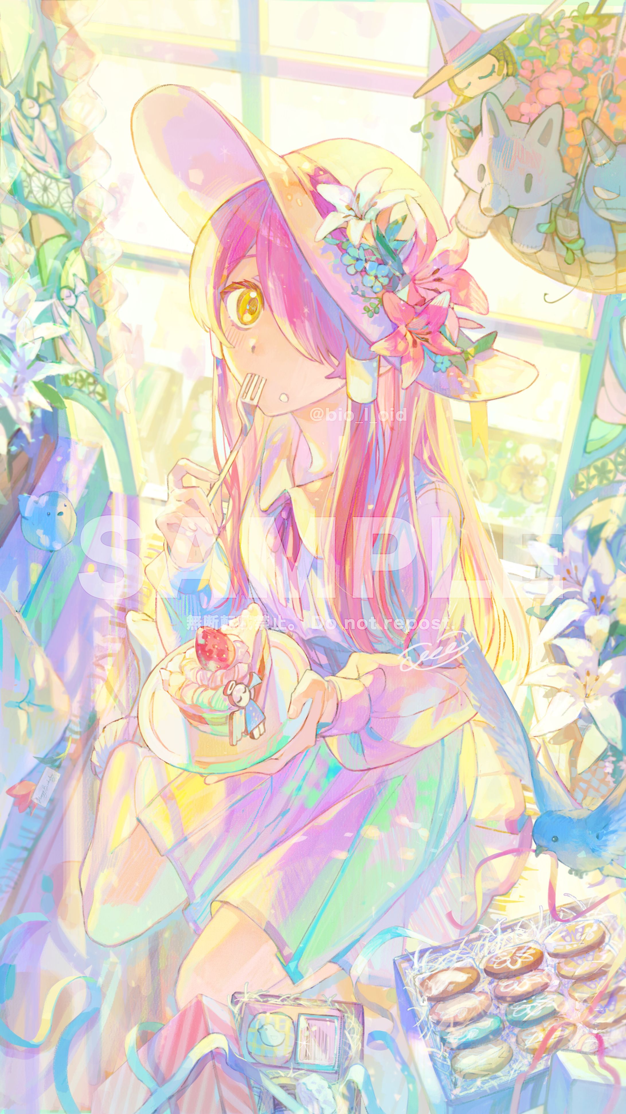 【個人依頼】TRPG探索者 誕生日お祝いイラスト-1