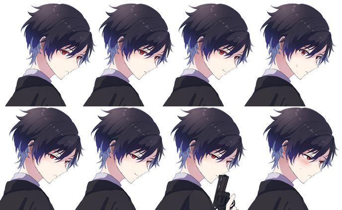 表情差分、graphic design
