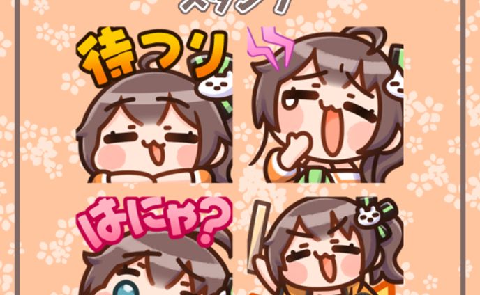 ホロライブ所属 夏色まつり様 メンバーシップスタンプ