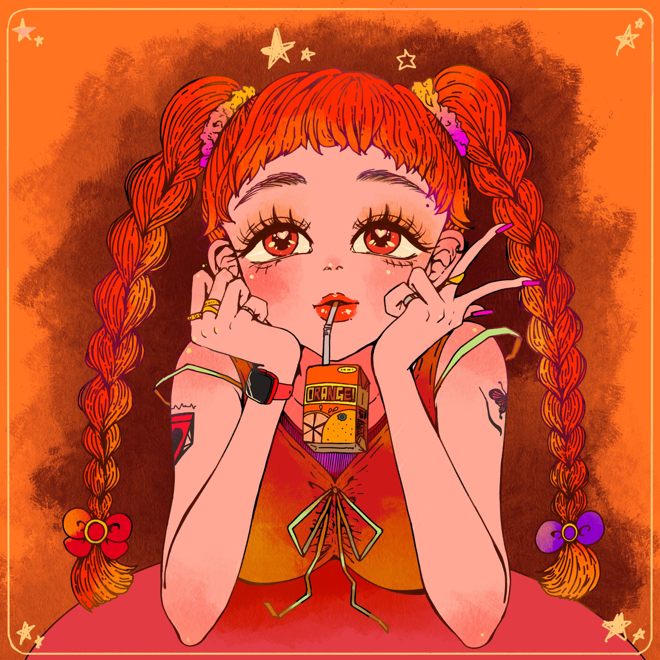 🧡🧡🧡Orange girl🧡🧡🧡-1