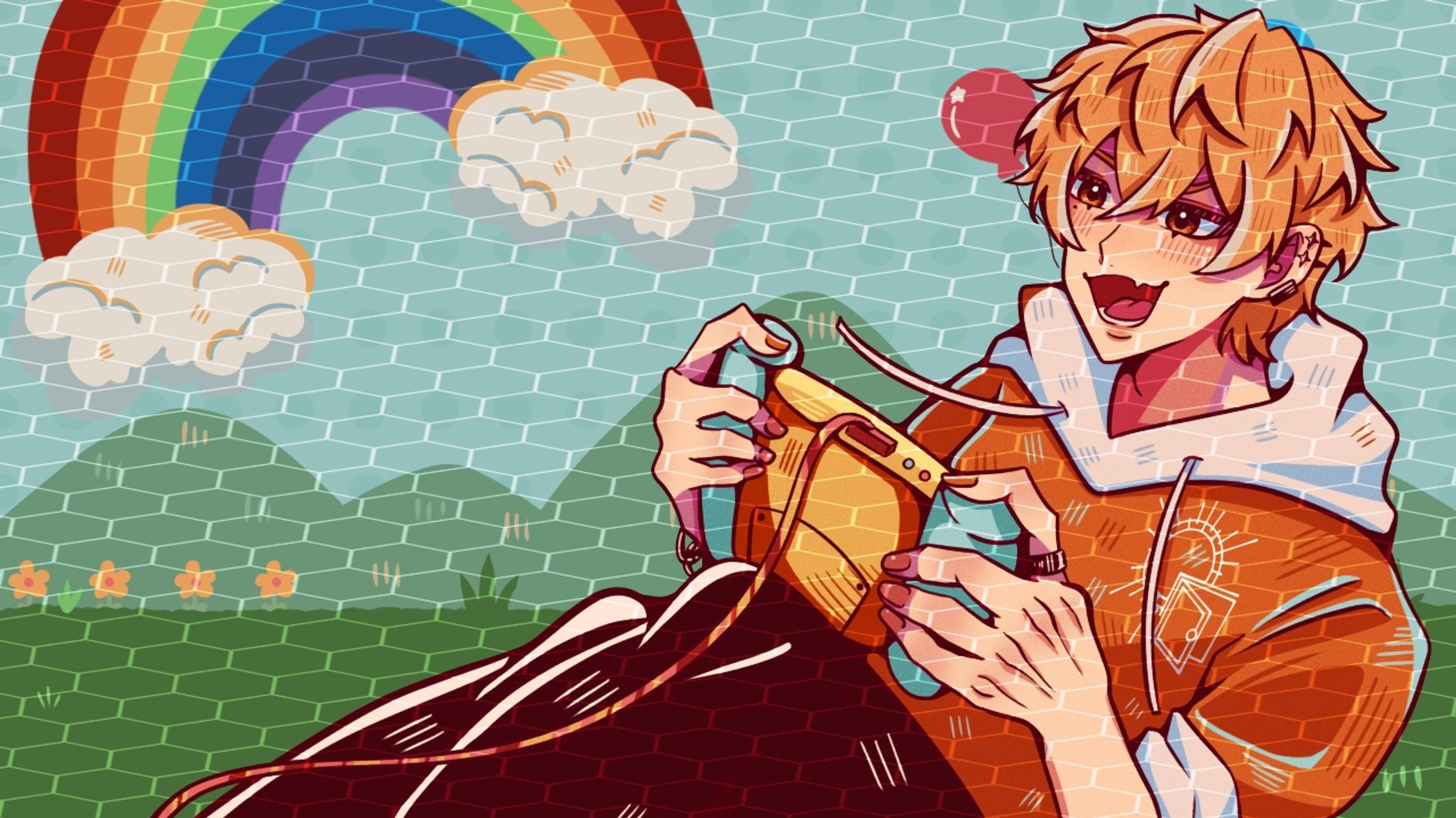 どあちゃん様_キャラクターデザイン/一枚絵/SD-1